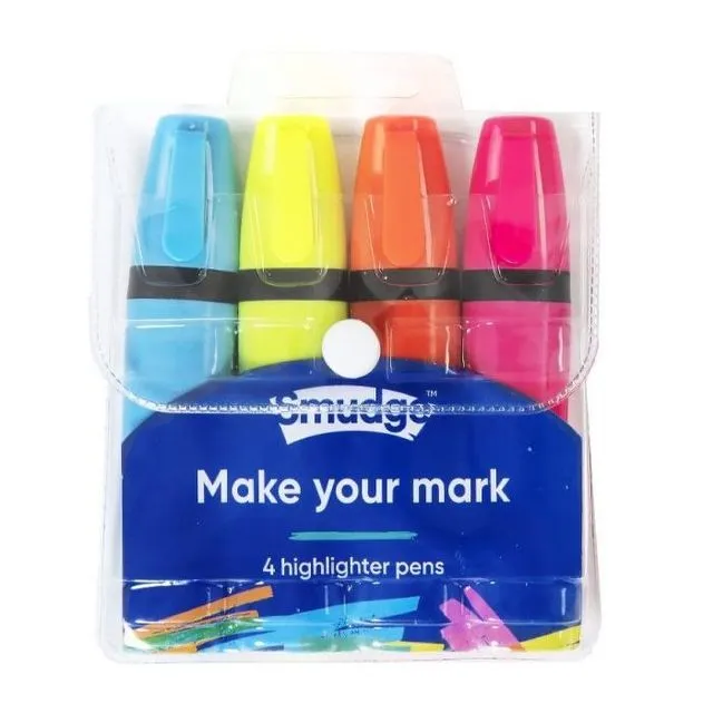 Make Your Mark Highlighter Set x 4 Pack