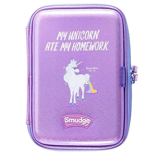 Unicorn Ate My Homework Hardtop Pencil Case