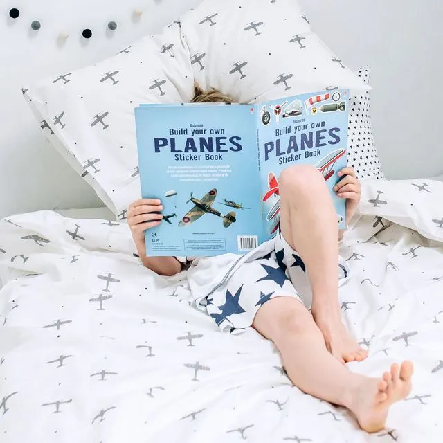 Mini Planes Single Fitted Sheet