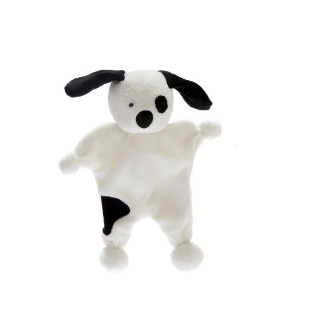 Fair Trade Organic Cotton Puppy Baby Comforter Toy