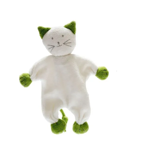 Fair Trade Organic Cotton Baby Comforter Kitten