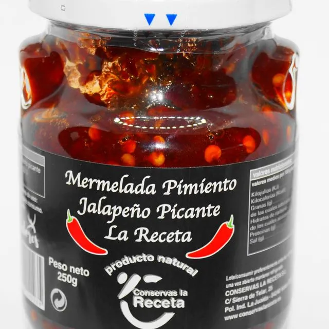 Jalapeño Hot Pepper Jam 250 grams (Pack of 10)