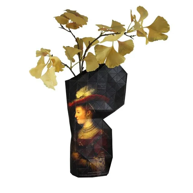 Paper Vase Cover Saskia van Uylenburgh - Rembrandt (Large)