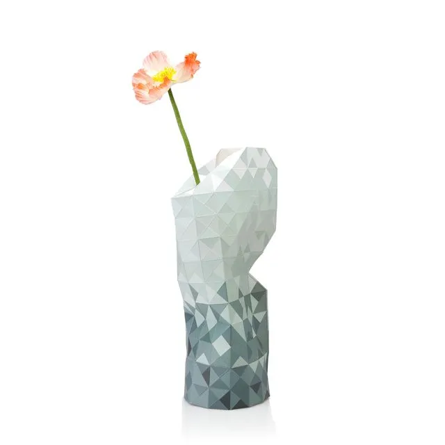 Paper Vase Cover Grey Gradient (Large)