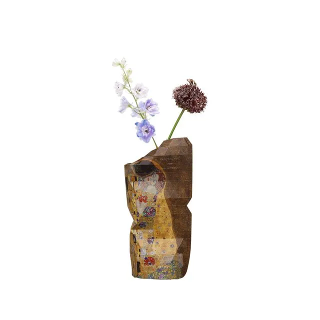 Paper Vase Cover The Kiss - Klimt (Small)