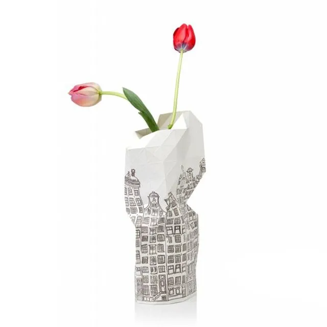 Paper Vase Cover Canal House (Large)