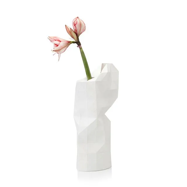 Paper Vase Cover White (Large)