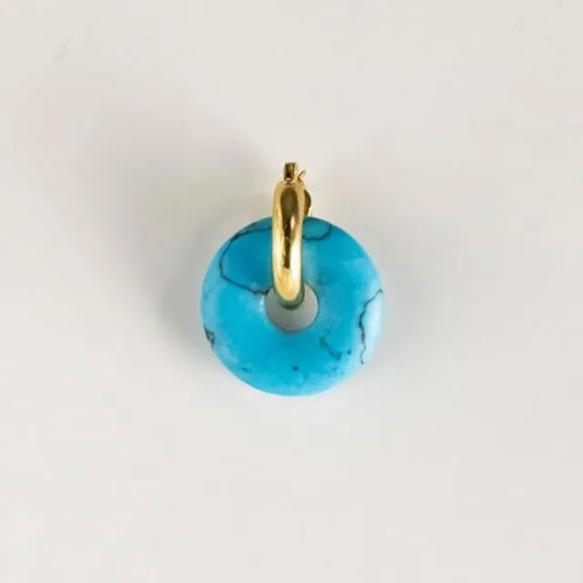 Lanao Blue Turquoise - Single Earring