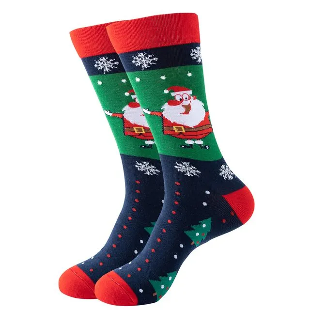 Socks 3 "Santa with very skinny legs"