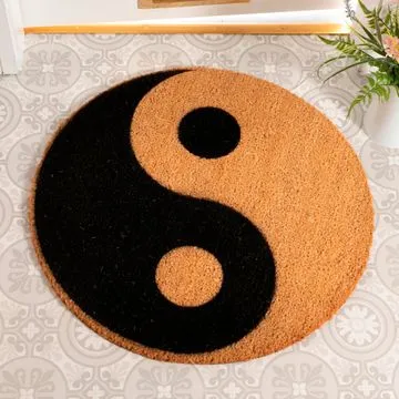 Whole Artsy Doormats Yin Yang, Yin Yang Rug Uk