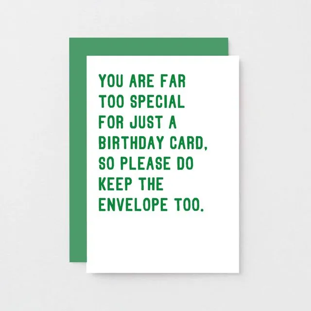Birthday Card | The Envelope | SE2042A6