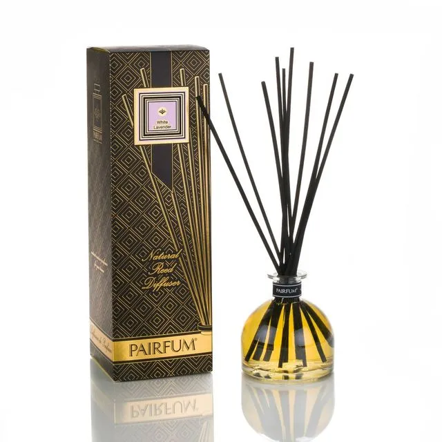 White Lavender Large Reed Diffuser 250 ml – Bell Shape (Case of 4)