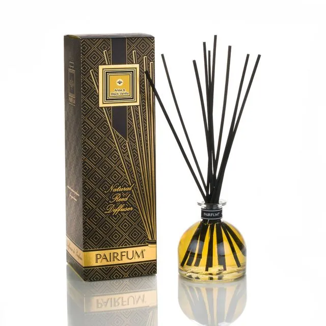 Anise & Black Vanilla Large Reed Diffuser 250 ml – Bell Shape (Case of 4)