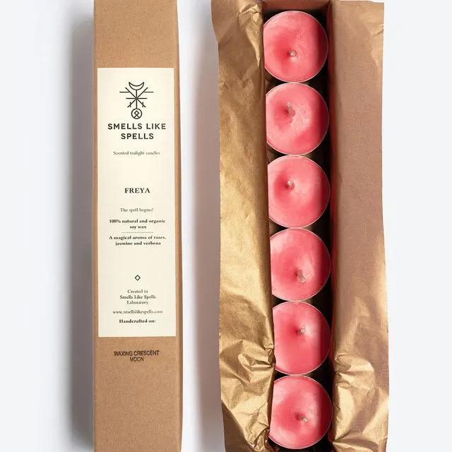 Scented tealight candles FREYA