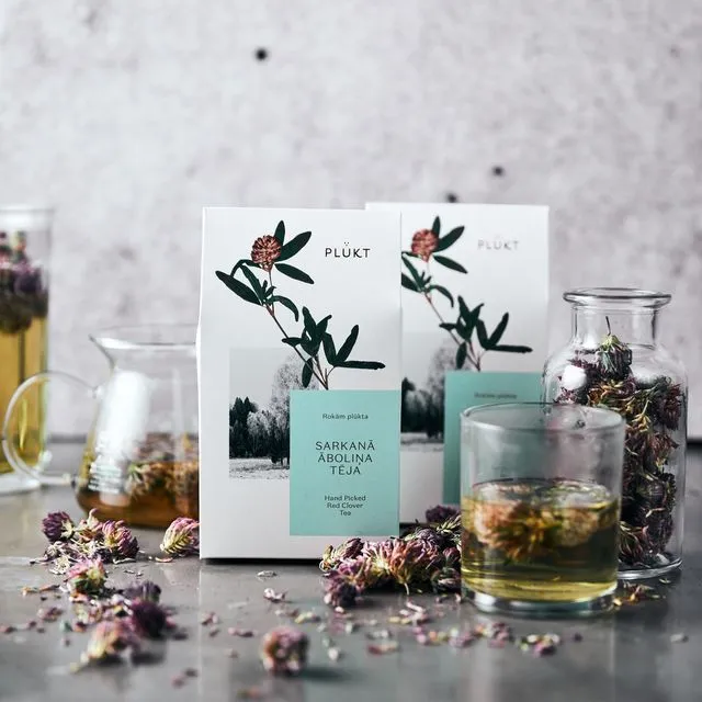 Red Clover Tea -loose whole buds,wellness tea,organic herbal