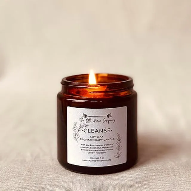 Cleanse Soy Wax Aromatherapy Candle 120ml