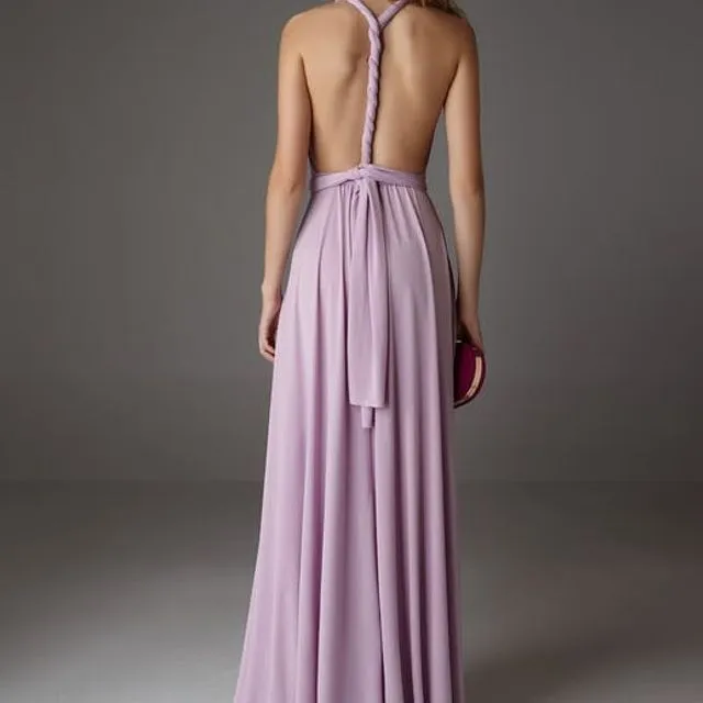 Maxi Dress Lavender - Unique Size
