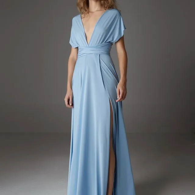 Sexy Dress Light Blue - Unique Size
