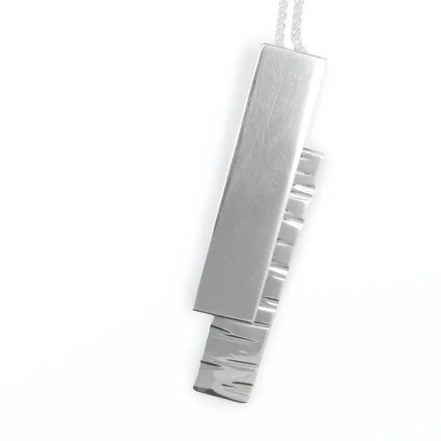 Sterling Silver Textured Pendant
