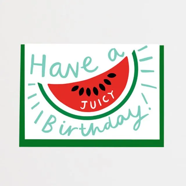 ‘Watermelon’ Card