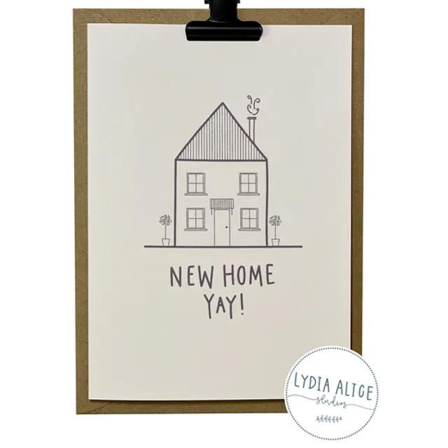 New Home Greetings Card | Eco Friendly | Occasion Card