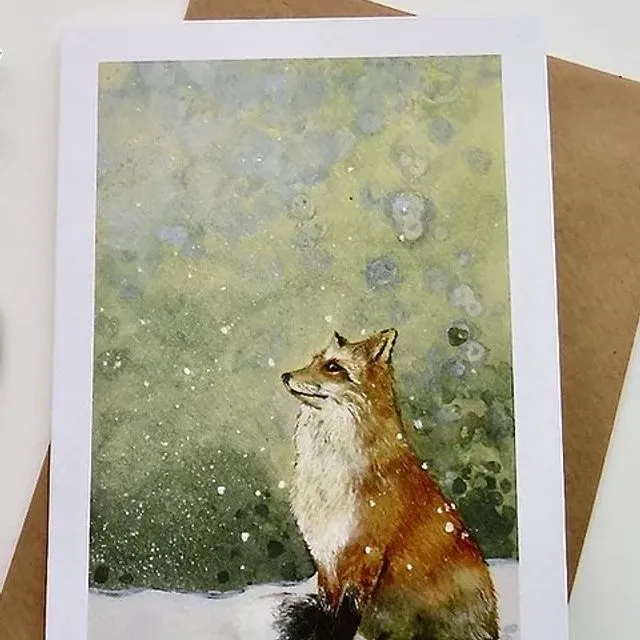 Fox And First Snow