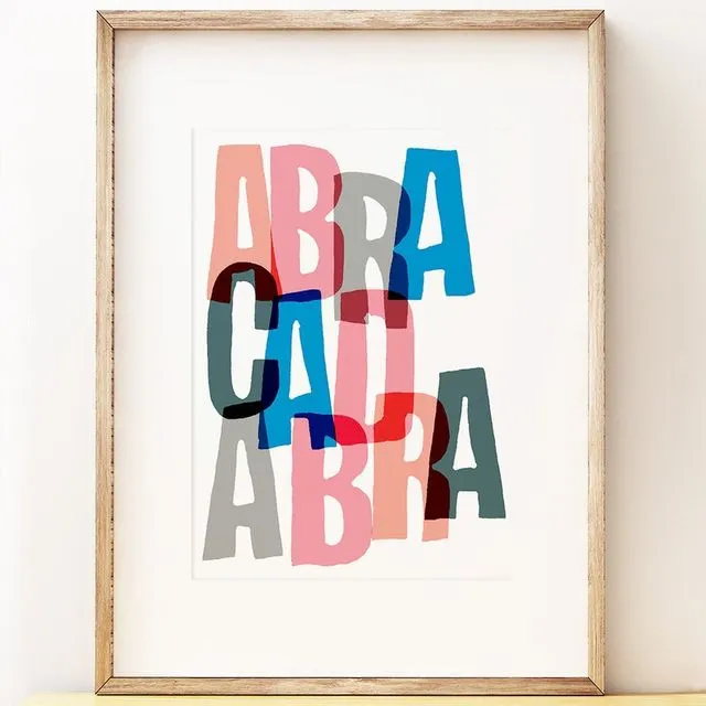 Abracadabra art print