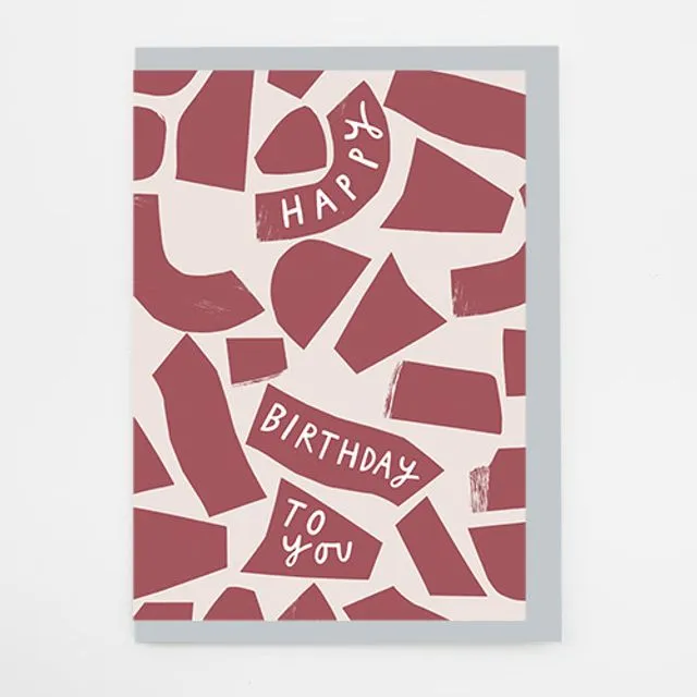 ‘Birthday Collage’ Card