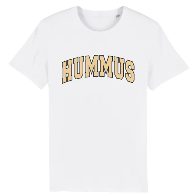 Hummus - Organic Cotton T-shirt (White)
