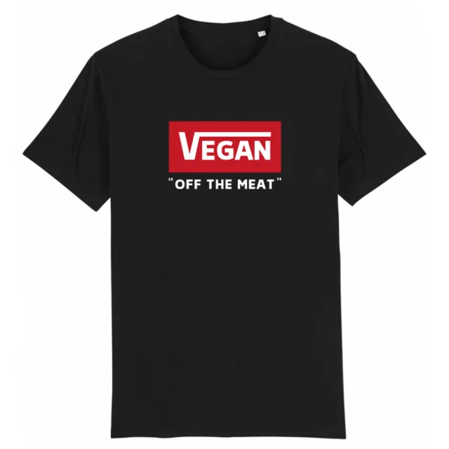 OFF THE MEAT - Organic Cotton Tee (Black)