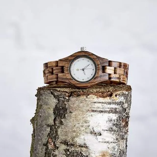 The Pine - Handmade Vegan Wood Watch