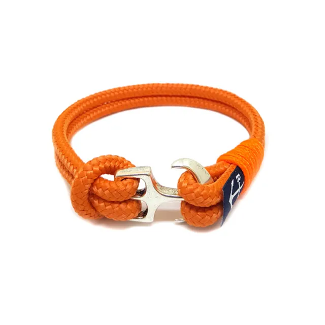 Sailors Orange Nautical Bracelet - Orange