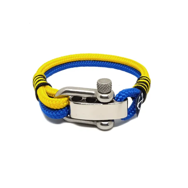 Argus Nautical Bracelet - Blue/Yellow