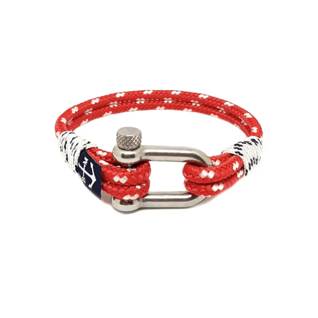Eamon Yatching Nautical Bracelet - Red