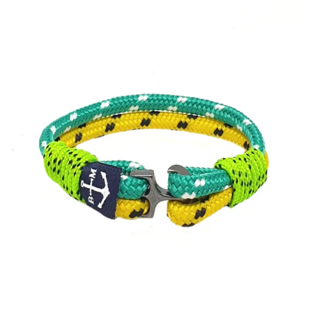Valera Nautical Bracelet - Green/Yellow