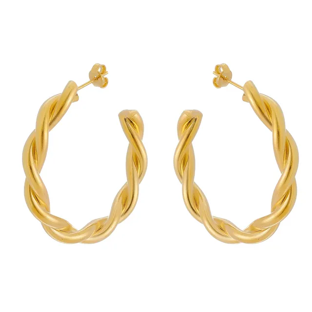 Golden braid ring