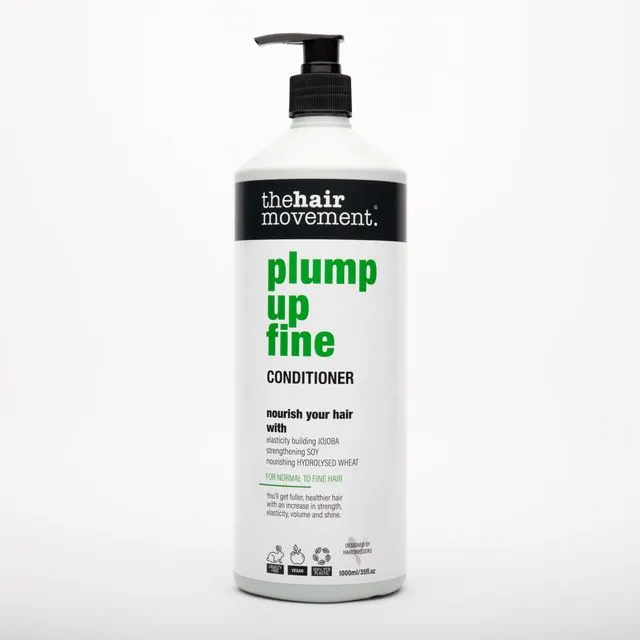 Plump Up Fine Conditioner (1000ml recycled plastic bottle)