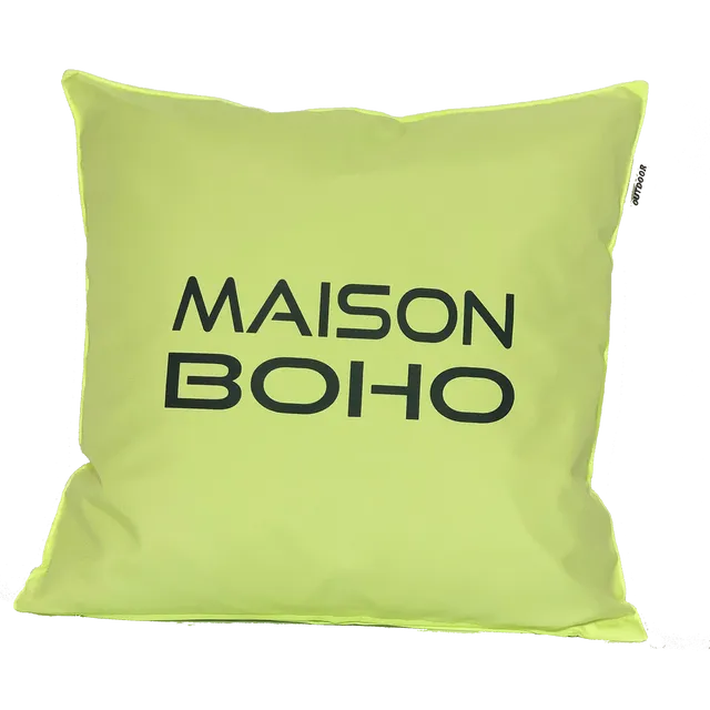 Maison Boho Outdoor Cushion Cover Cape Town Lime