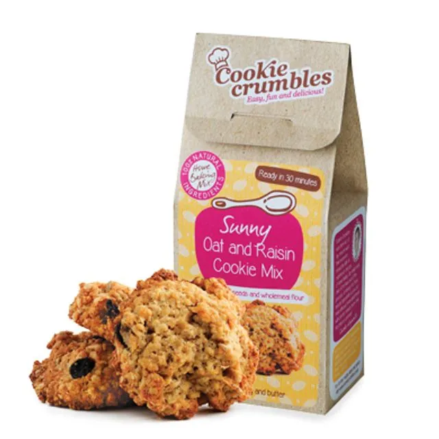 SUNNY OAT & RAISIN COOKIE MIX - PACK OF 18