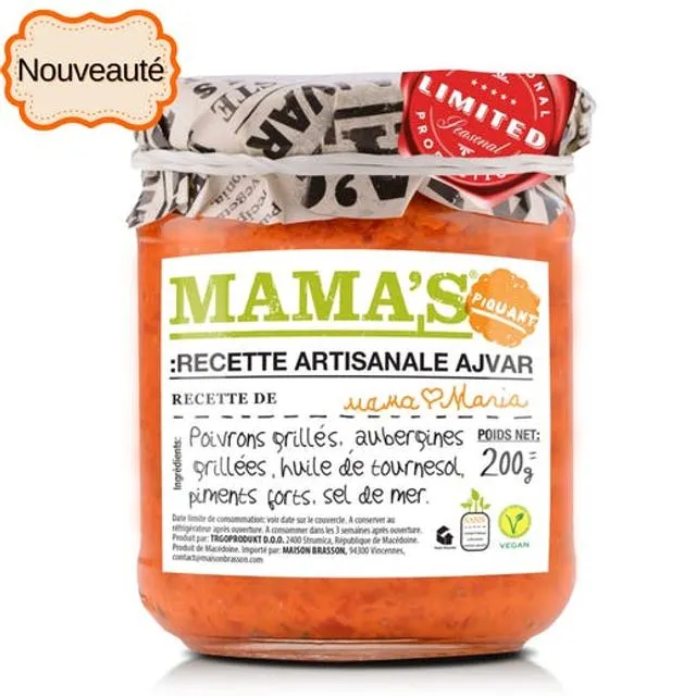 Mama's - Apero - Spicy Pepper Spread - 200g (Pack of 12)