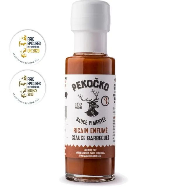 Pekocko - Smoked Rican Spicy Sauce - 102ML (Pack of 6)