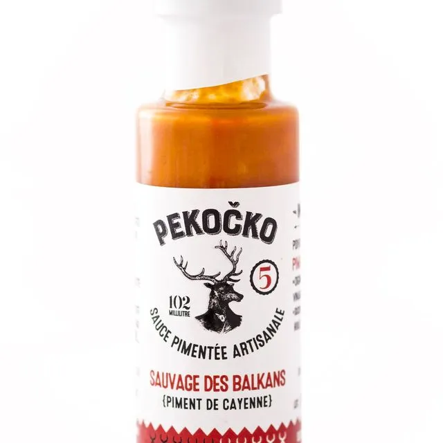 Pekocko - Wild Balkan Hot Sauce - 102ML (Pack of 6)