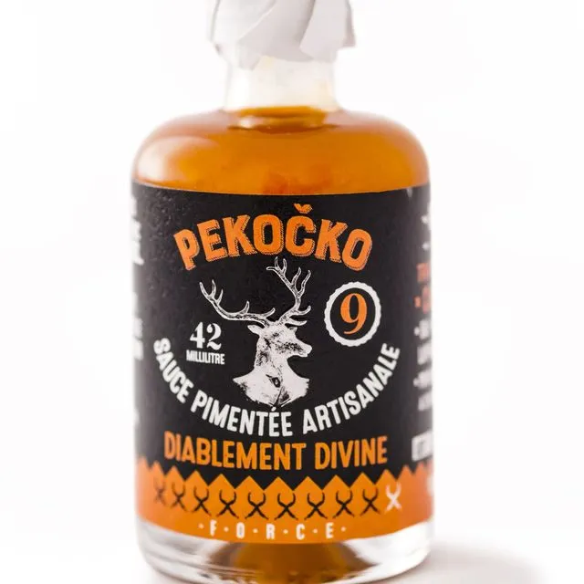 Pekocko - Devilishly Divine Hot Sauce - 42ML (Pack of 6)