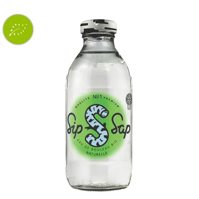 Sip Sap - Organic Birch Water Nature 33CL (Pack of 12)