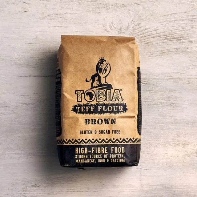 Tobia Brown Teff Flour - 1Kg
