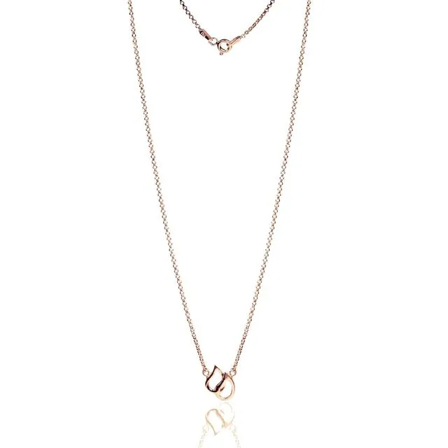 Maternal jewelry: Necklace - Choker Pink Gold