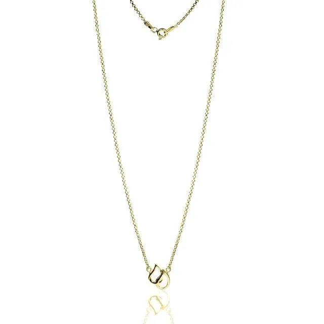 Maternal jewelry: Necklace - Choker Yellow Gold