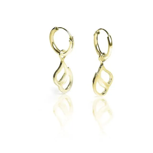 Maternal jewelry: Earrings Yellow Gold