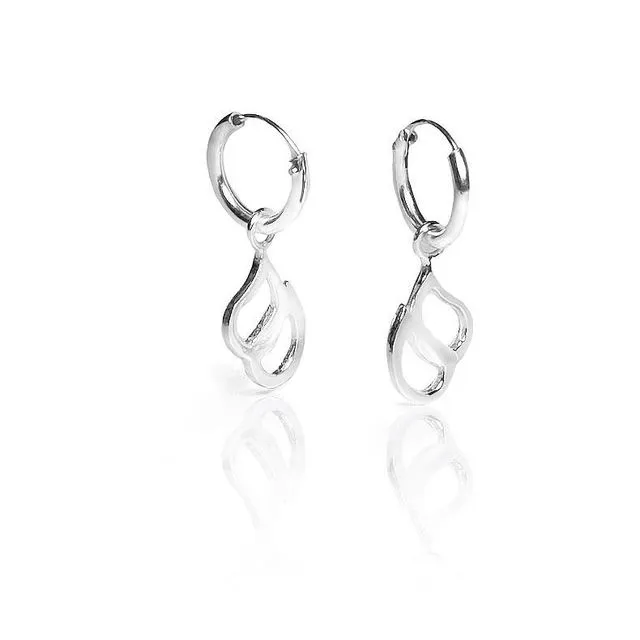 Maternal jewelry: Earrings Silver