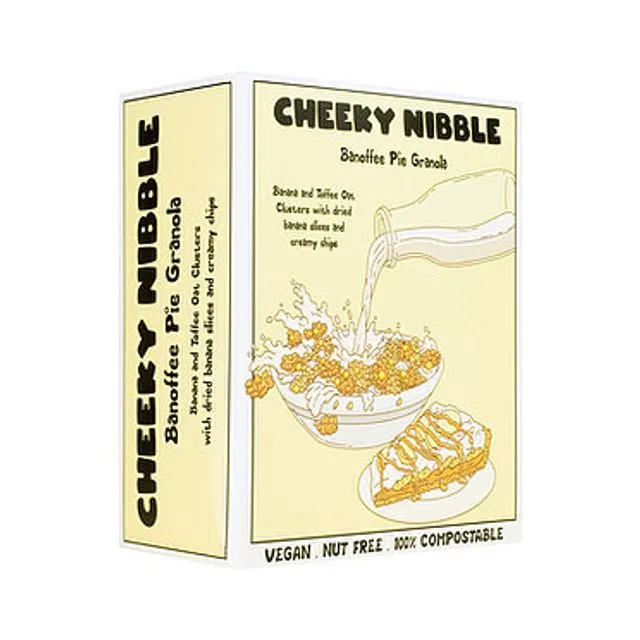 CHEEKY NIBBLE: Banoffee Pie Granola - 460g (Pack of 10)